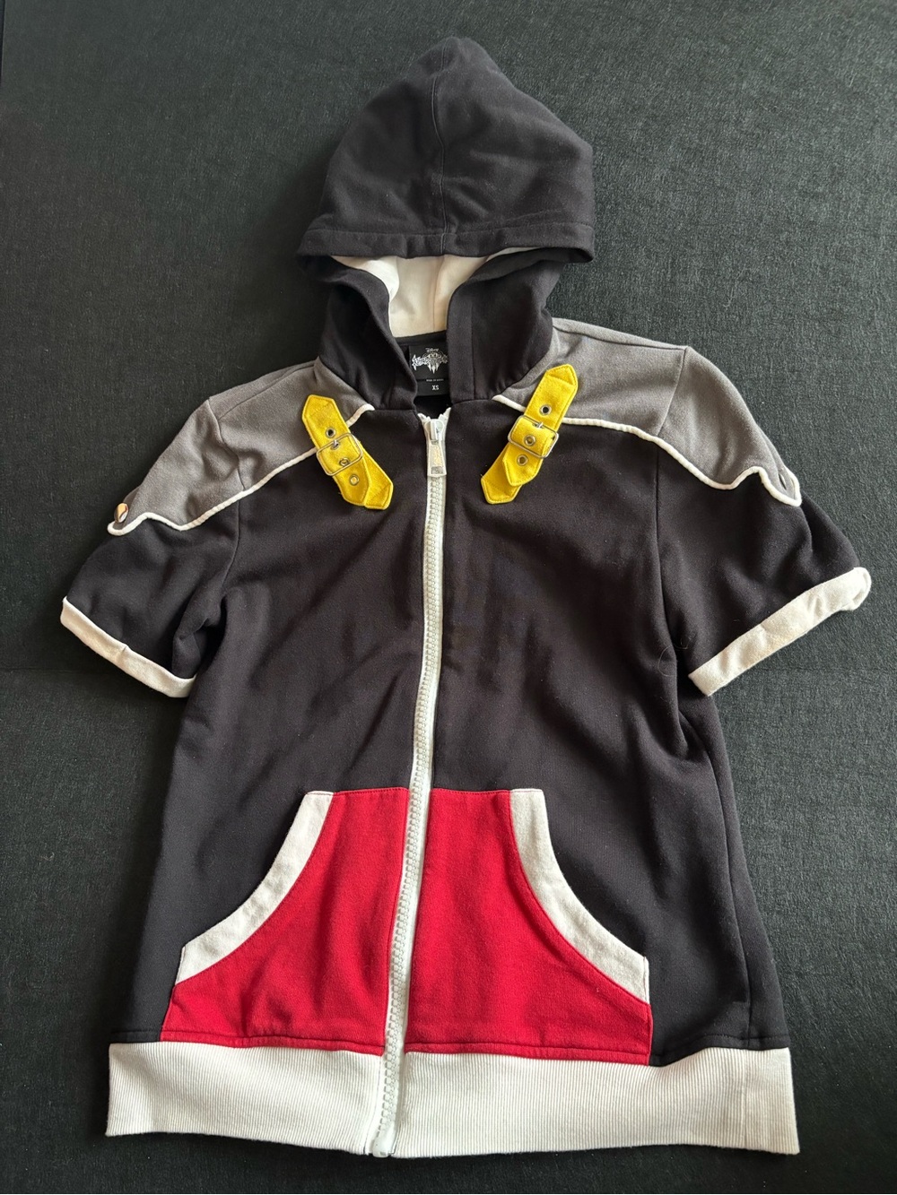 Disney Kingdom Hearts II Sora Zip Up Hoodie, Size XS